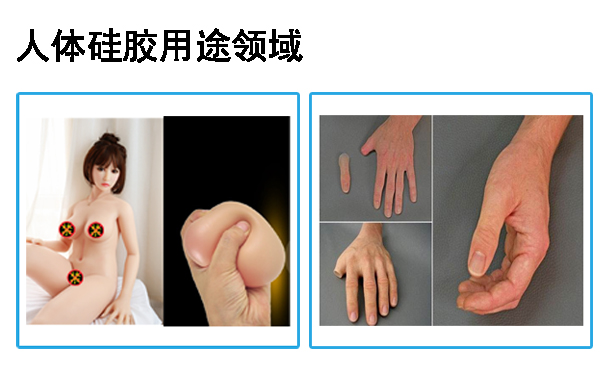 人體硅膠用途應用于哪些領域？